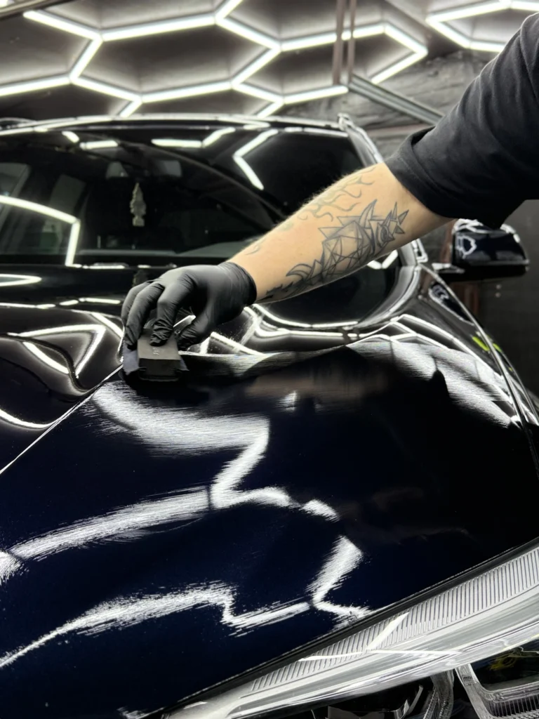 Powłoka ceramiczna, zdjęcie przed, najlepszy detailing Przasnysz